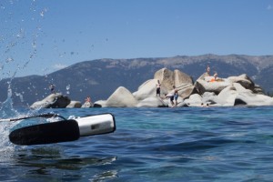 New Open ROV test in Tahoe. image: OpenROV