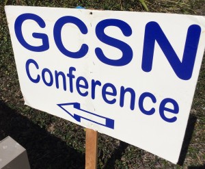 GCSN Conference Sign